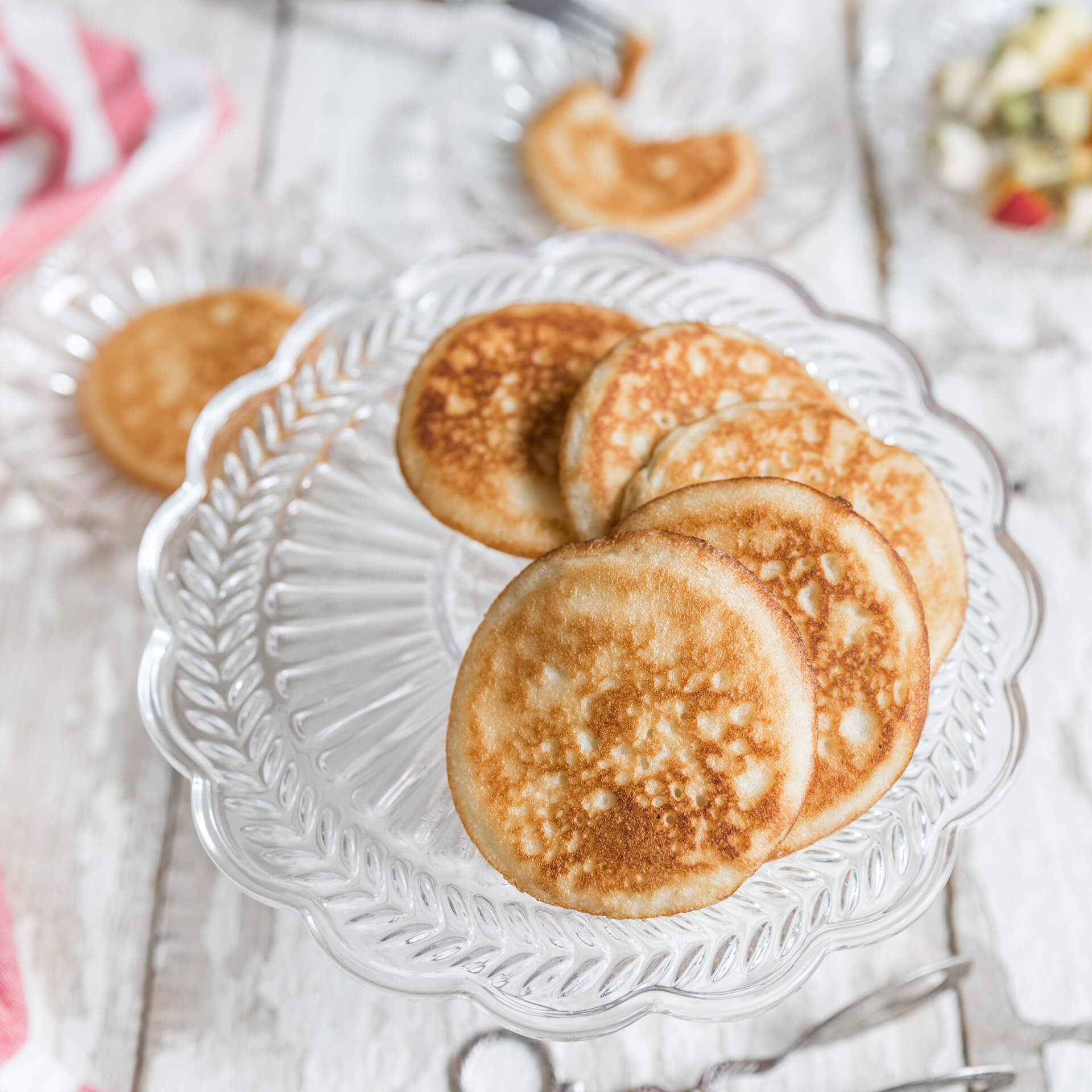 SteviaSweet Mandelpannkakor